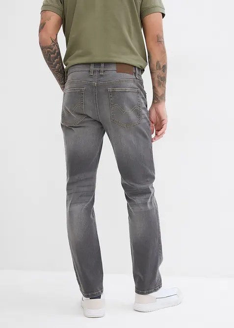 Jeans elasticizzati regular fit, straight, bonprix