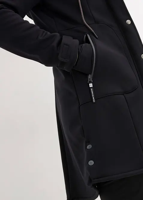 Parka in softshell super elasticizzato idrorepellente, bonprix
