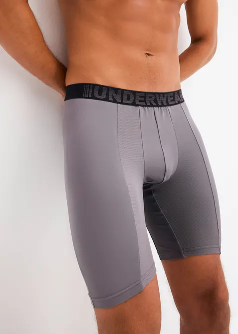 Boxer aderenti lunghi (pacco da 2), bonprix