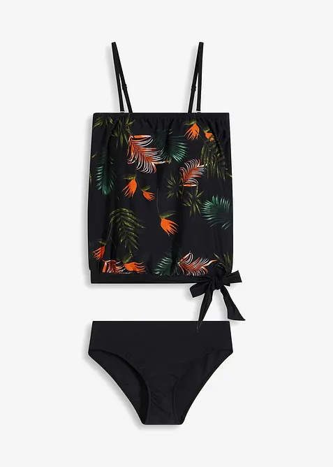 Tankini a fascia con spalline multiway (set 2 pezzi), bonprix