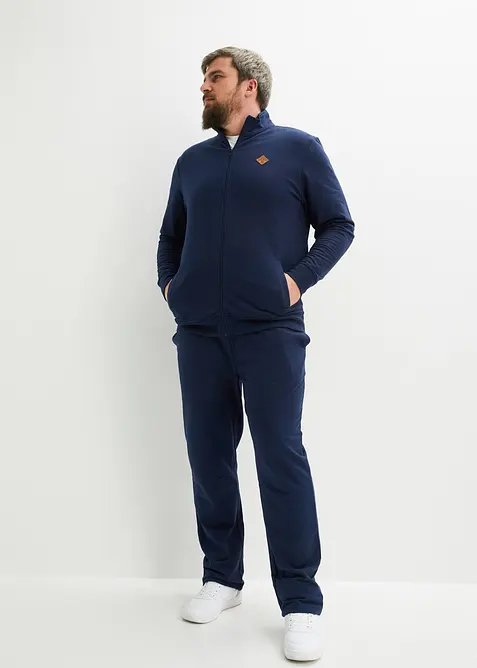 Tuta sportiva in puro cotone biologico (set 2 pezzi), bonprix