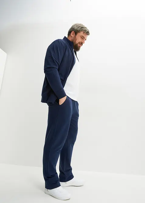 Tuta sportiva in puro cotone biologico (set 2 pezzi), bonprix