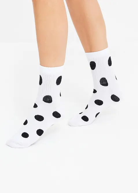 Calzini da tennis con cotone biologico (pacco da 5 paia), bonprix