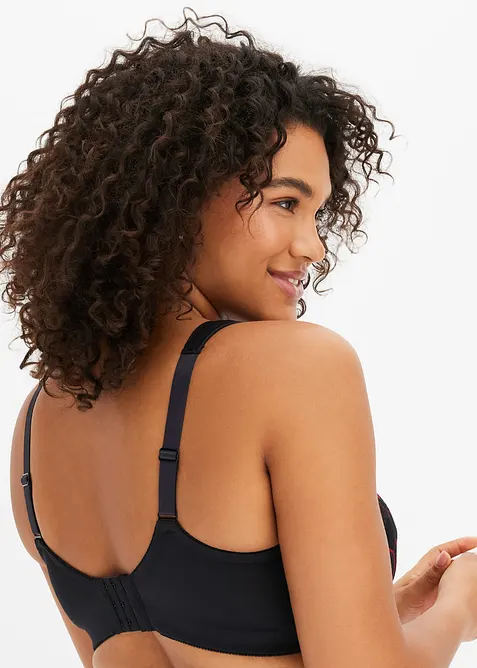 Reggiseno contenitivo senza ferretto con spalline imbottite, bonprix