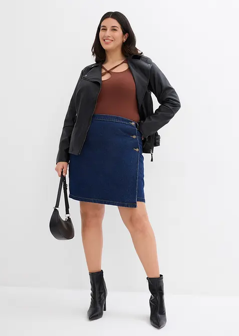 Giacca in similpelle di pura viscosa, bonprix