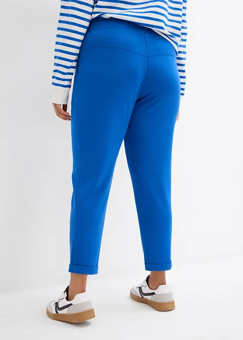 Pantaloni con elastico in vita in misto viscosa, bonprix