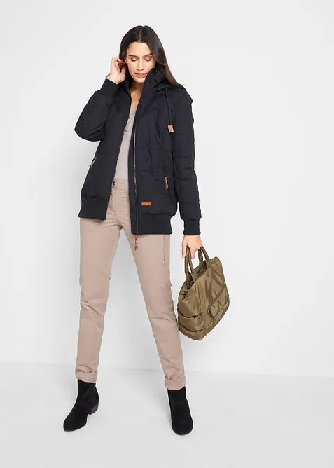 Giacca outdoor con dettagli in similpelle, bonprix