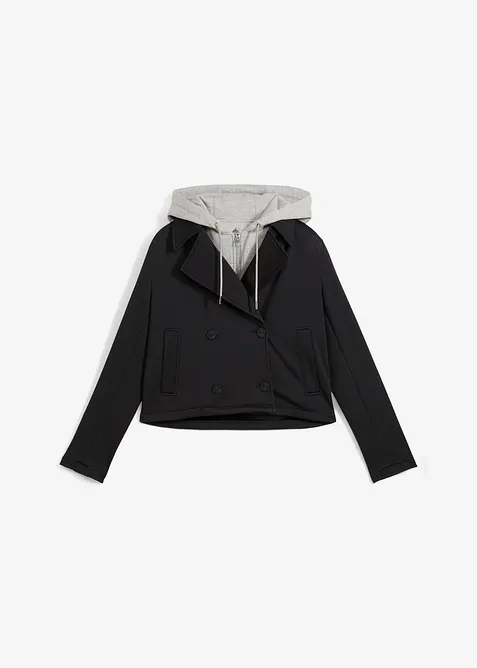 Giacca con cappuccio staccabile, bonprix