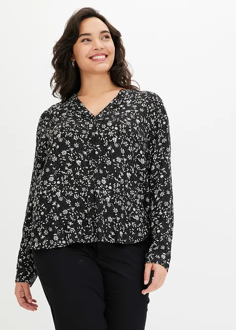 Blusa in viscosa fluente, bonprix