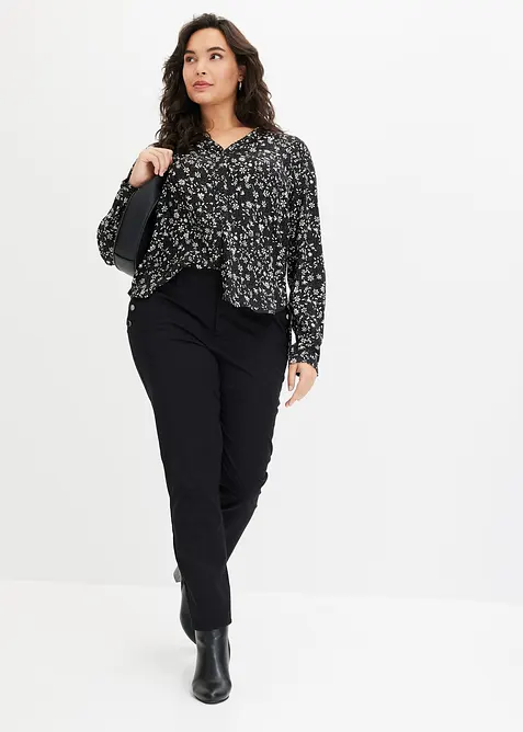 Blusa in viscosa fluente, bonprix