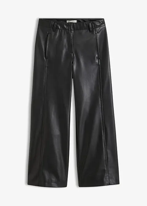 Pantaloni culotte in similpelle, bonprix