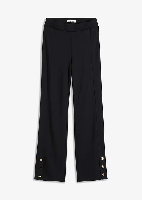 Pantaloni in jersey punto di Roma, bonprix