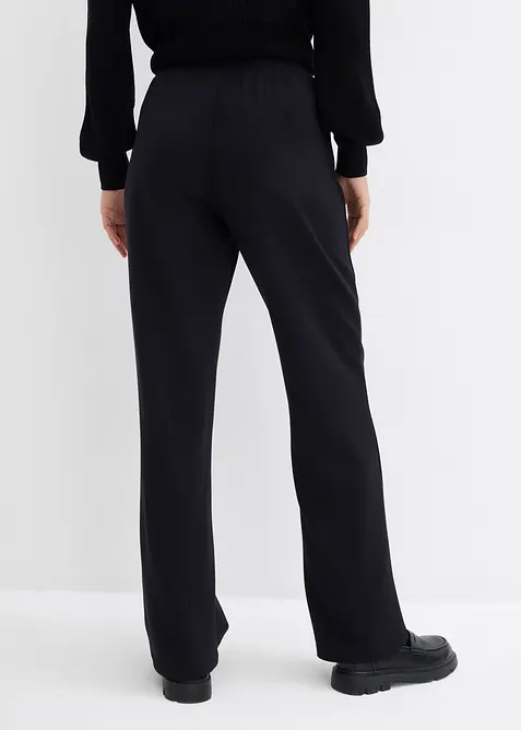Pantaloni in felpa con viscosa, bonprix
