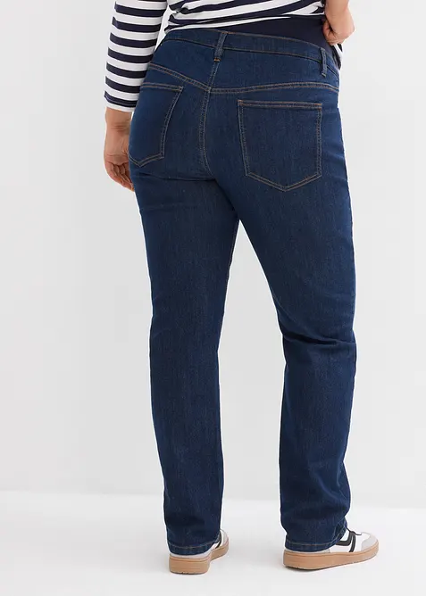 Jeans pr&eacute;maman con cotone biologico, straight, bonprix