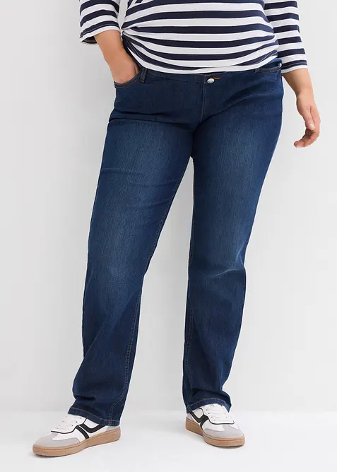 Jeans pr&eacute;maman con cotone biologico, straight, bonprix