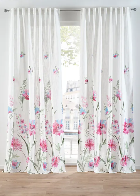 Tenda in fantasia floreale (pacco da 1), bonprix