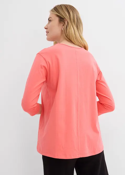 Maglia boxy in cotone biologico, bonprix