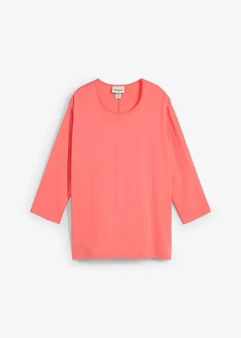 Maglia boxy in cotone biologico, bonprix