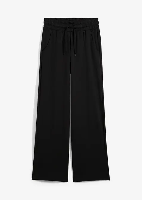 Pantaloni in jersey interlock, bonprix