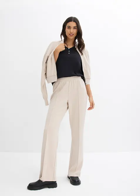 Maglia a maniche lunghe in puro cotone biologico, bonprix