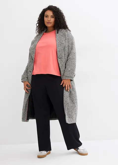 Maglia boxy in cotone biologico, bonprix