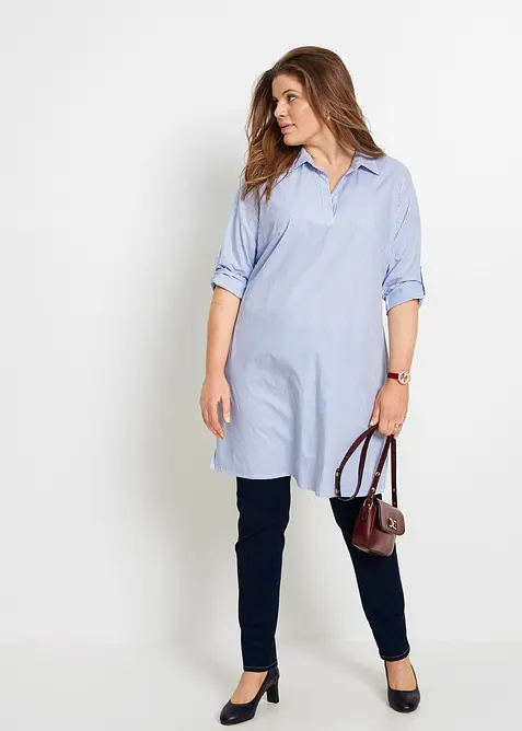 Abito chemisier in puro cotone, bonprix