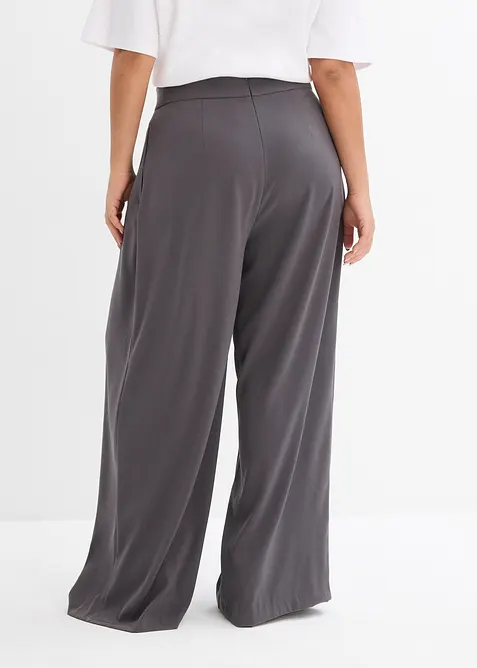 Pantaloni svasati con pinces, bonprix
