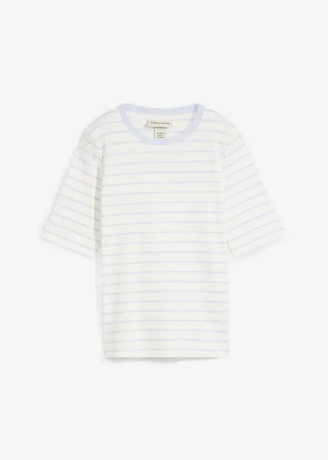 T-shirt in puro cotone biologico pesante, bonprix