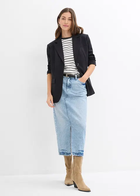 T-shirt in puro cotone biologico pesante, bonprix