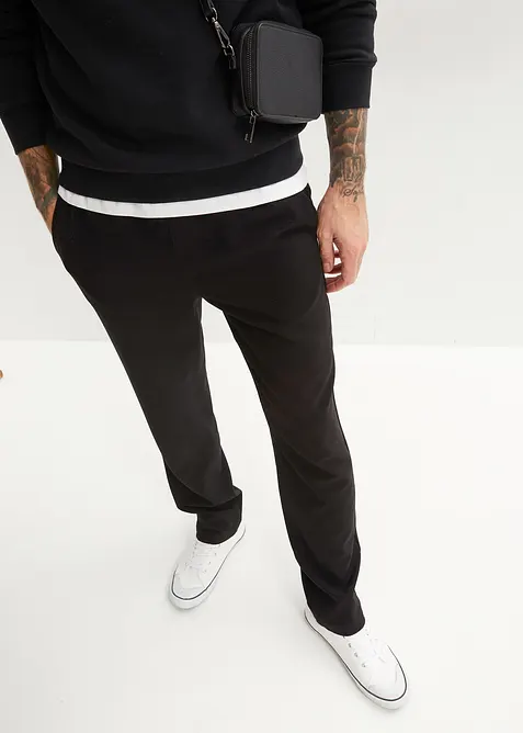 Pantaloni chino elasticizzati con elastico in vita relaxed fit, straight, bonprix