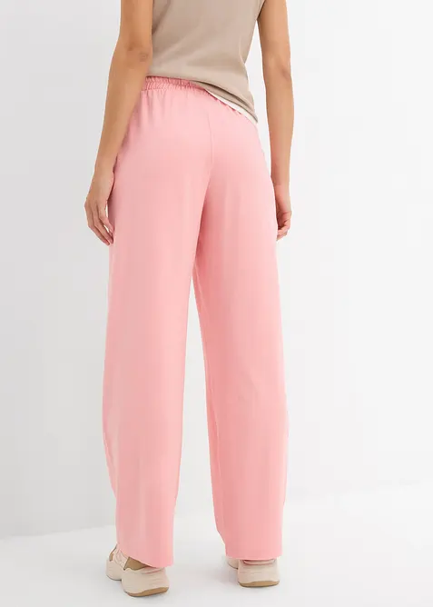 Pantaloni in jersey interlock, bonprix