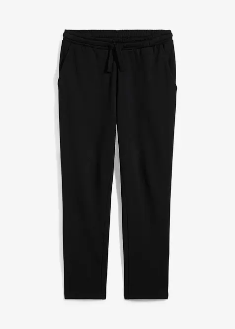 Pantaloni da jogging con interno garzato e morbido e orlo dritto, bonprix