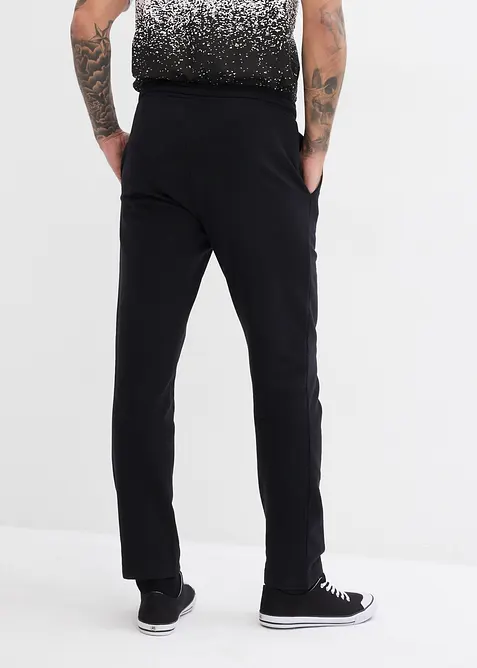 Pantaloni da jogging con interno garzato e morbido e orlo dritto, bonprix