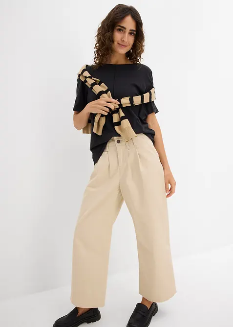 T-shirt in puro cotone, bonprix