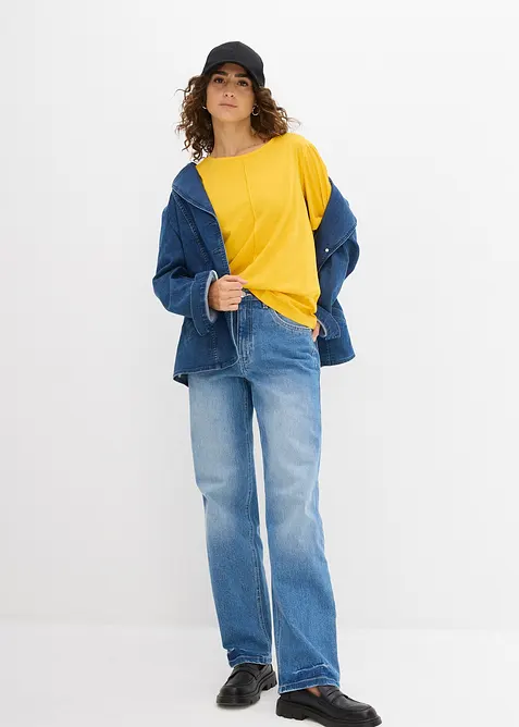 T-shirt in puro cotone, bonprix