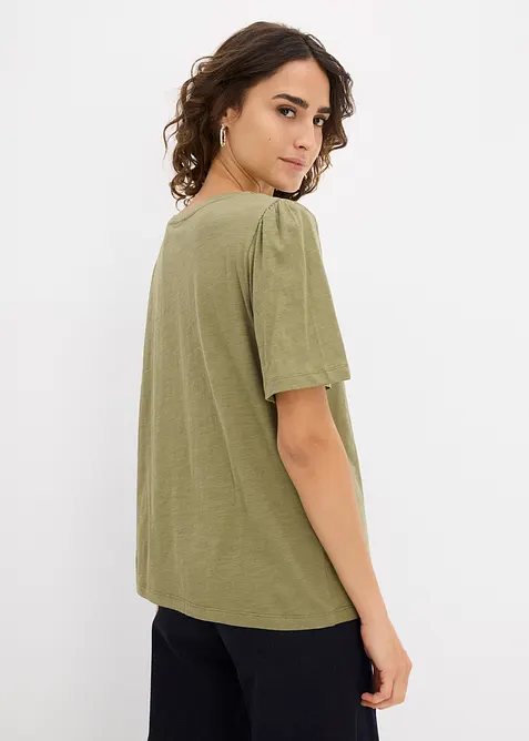 T-shirt in puro cotone, bonprix