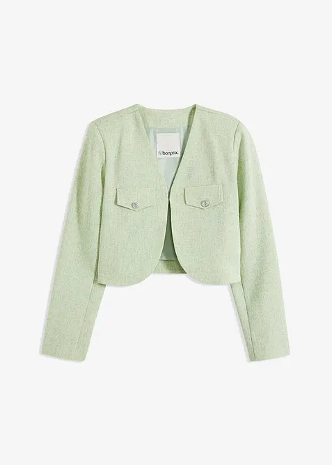 Blazer corto in boucl&eacute;, bonprix