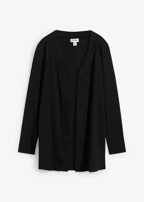 Cardigan in jersey di puro cotone biologico, bonprix