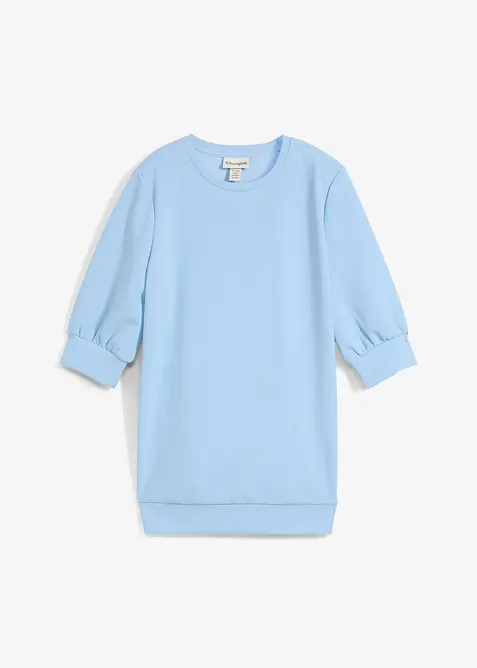 Felpa larga effetto neoprene, bonprix