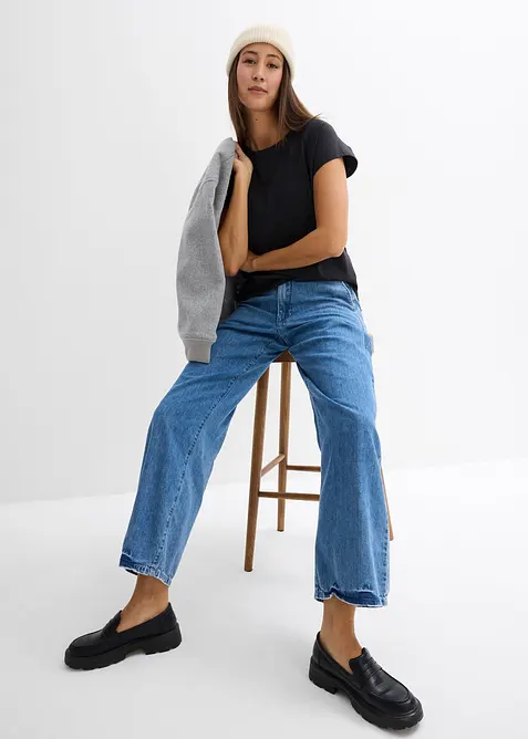 T-shirt in puro cotone biologico, bonprix