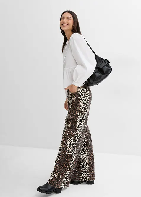 Blusa con fiocchetti, bonprix