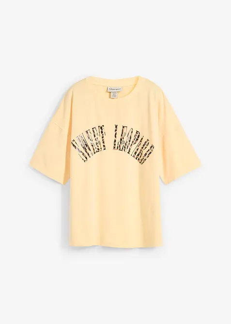 Maxi maglia in misto cotone morbido, bonprix