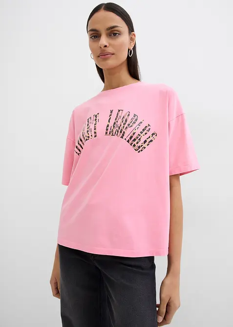 Maxi maglia in misto cotone morbido, bonprix