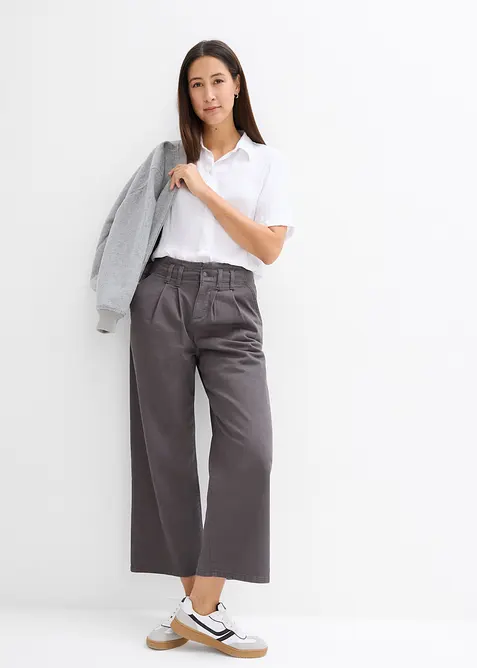 Camicetta boxy in cr&ecirc;pe leggero, bonprix