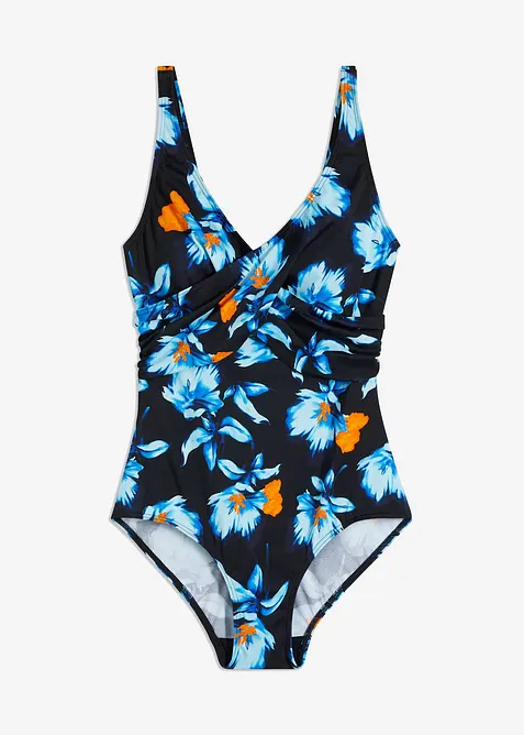 Costume intero con effetto incrociato, bonprix