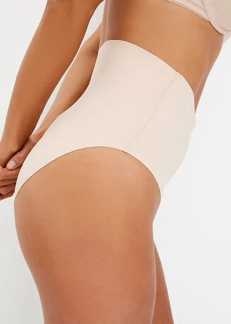 Slip senza cuciture con effetto modellante leggero (pacco da 2), bonprix