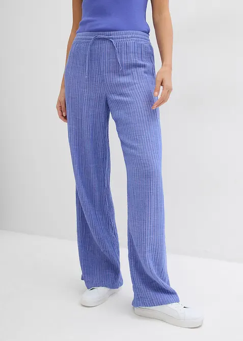 Pantaloni a righe a palazzo, bonprix
