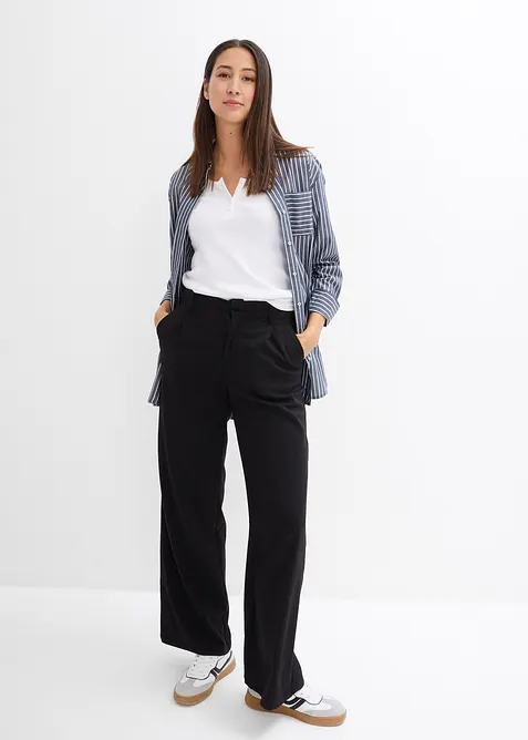 Maglia serafino in puro cotone biologico, bonprix