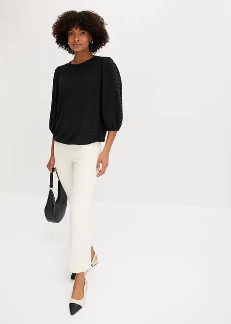 Pantaloni in tessuto elasticizzato, bonprix