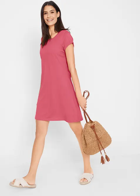 Abito in maglina di puro cotone biologico, bonprix